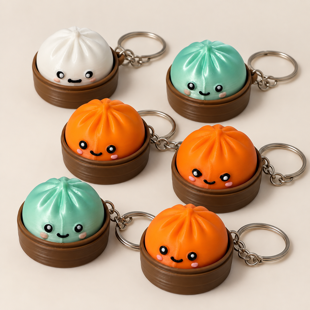 Handmade 3D Dumpling Clicker