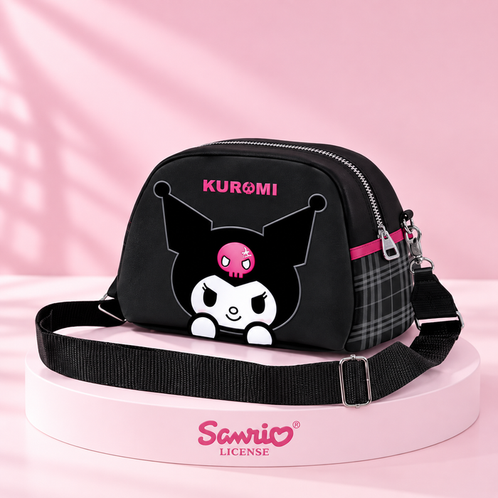 Kuromi černá Cross-Body Kabelka