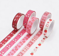 Decorative washi tapes – set of 5 pcs
