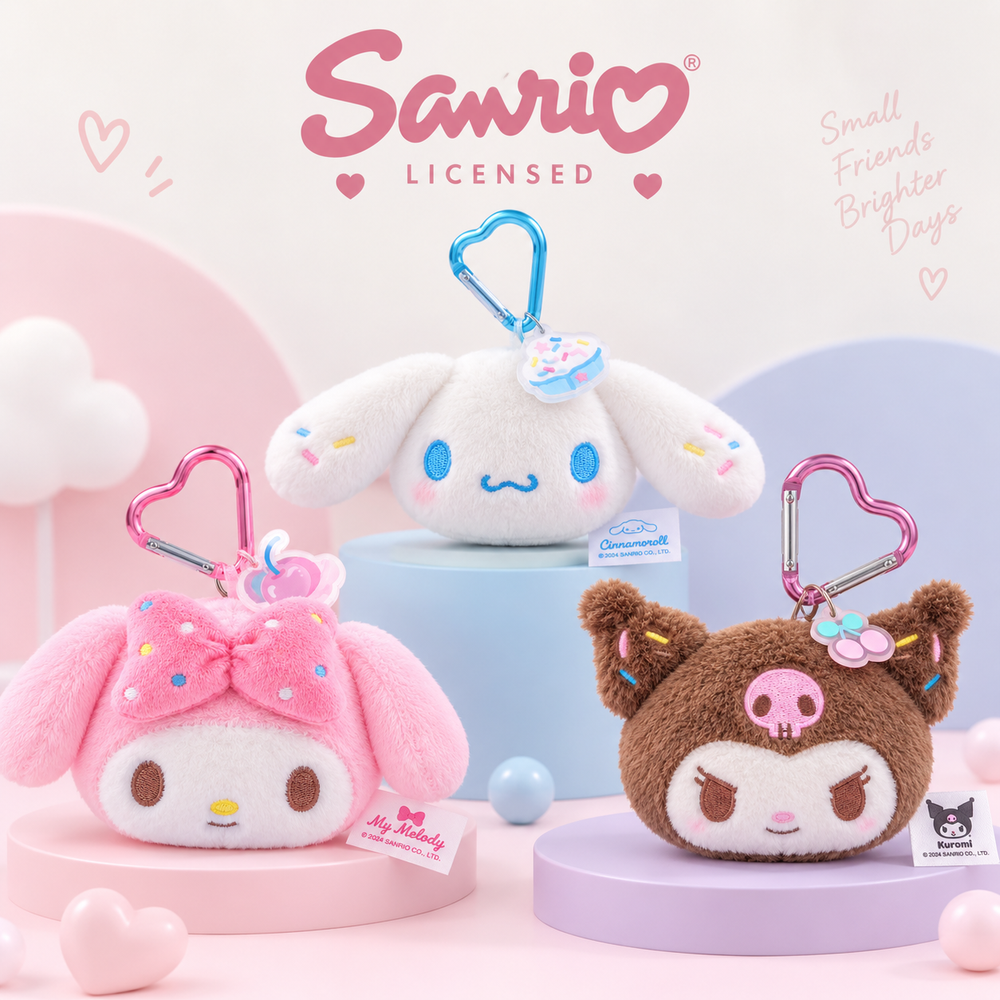 Sanrio Plush Keychain