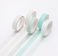 Decorative washi tapes – set of 5 pcs