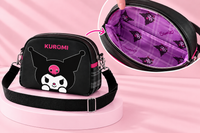 Kuromi černá Cross-Body Kabelka