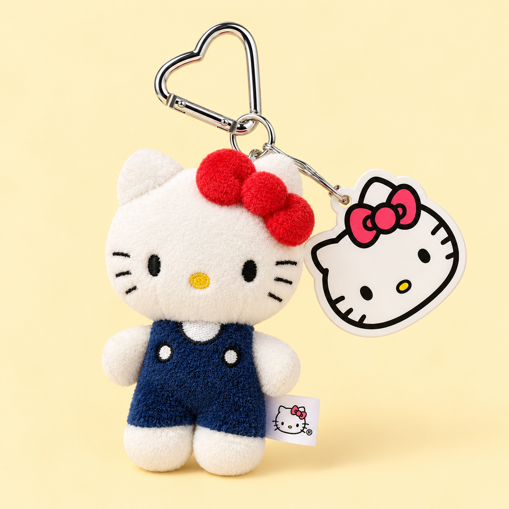 Hello Kitty plush keychain