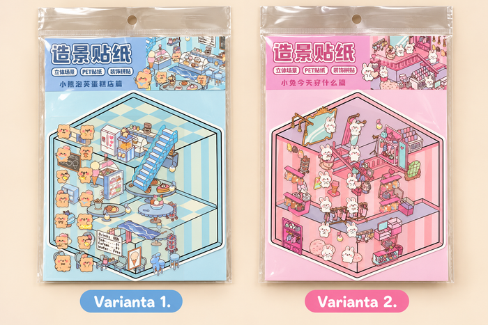 3D Sticker Scene B5