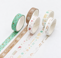 Decorative washi tapes – set of 5 pcs