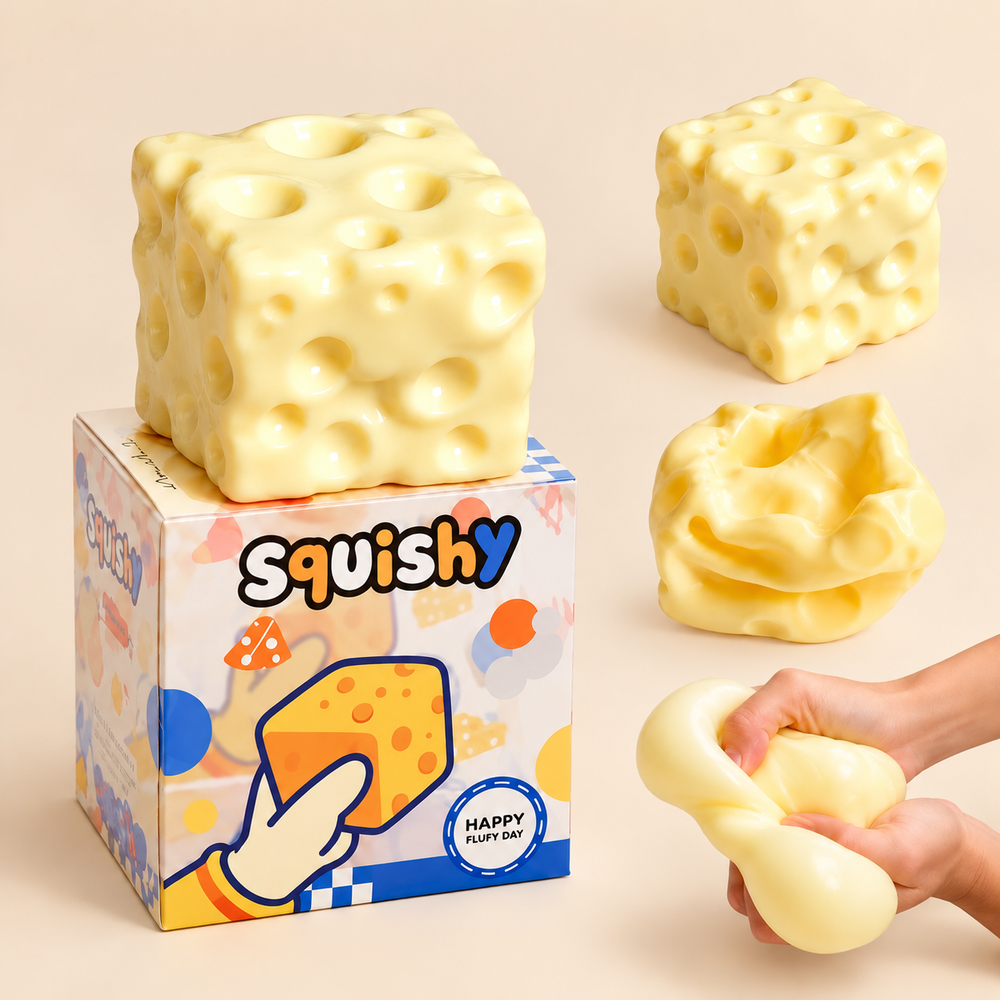 Vaseline Cheese Squishy 7cm