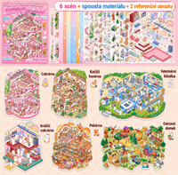 Mini World – 3D Sticker Book A4